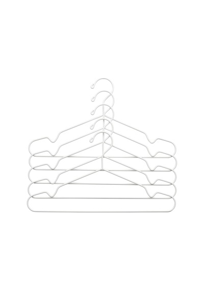 Ikea Stajlıg Metal Elbise Askısı 5'li 41 Cm Krem
