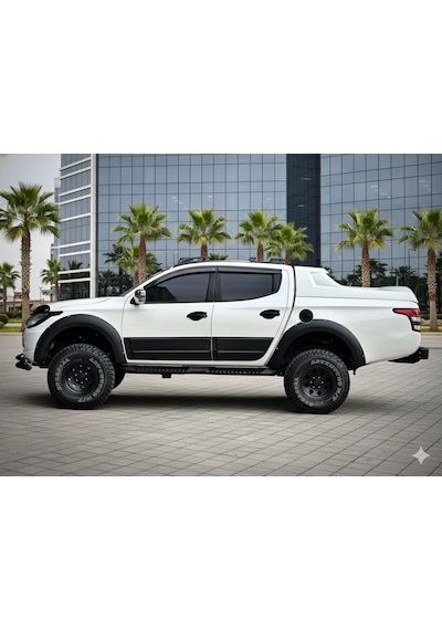 Mitsubishi L200 2015-2018 Abs Plastik Dodik Takım 0000