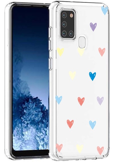 Ceptecepnet Oppo A15 / A15s İle Uyumlu Özel Tasarım Baskılı Kamera Korumalı Şeffaf Telefon Kılıfı 2
