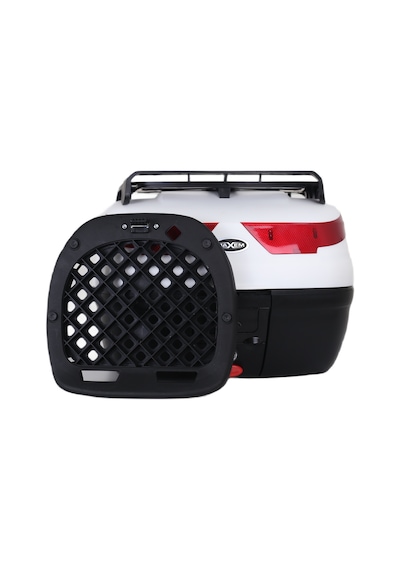 Motosiklet Arka Çantası Beyaz 40 Litre Topcase Motor Çanta Sl-40