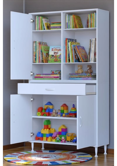 Eliusta Rivo 4 Raflı Banyo/mutfak Dolabı 95 Cm Beyaz Renkli Çok Amaçlı Dolap 95x173x32,5 Cm Ebatlarında Beyaz Eliusta Rivo 4 Raflı Banyo/mutfak Dolabı 95 Cm Beyaz Renkli Çok Amaçlı Dolap 95x173x32,5 Cm Ebatlarında Beyaz