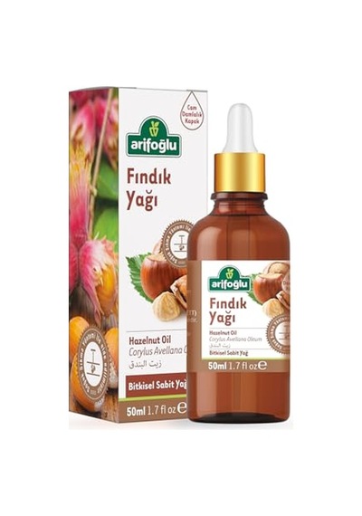 Fındık Yağı 50ml Doğal Fındıklardan Elde Edilen Arifoğlu Fındık Yağı, Cildinizi Besler Ve Nemlendirir. / A Diğer