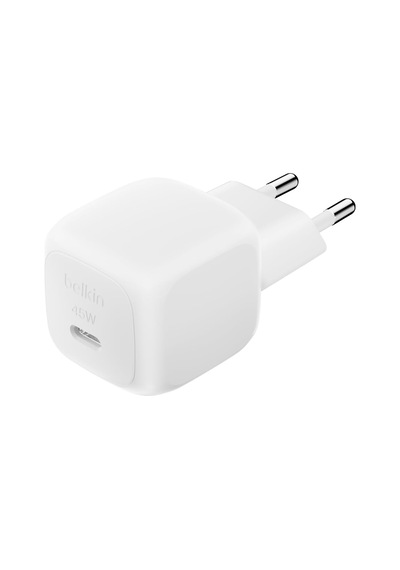 Belkin Kompakt Duvar Şarj Cihazı 45 W, Apple iPhone Uyumlu  16, 16 Plus,