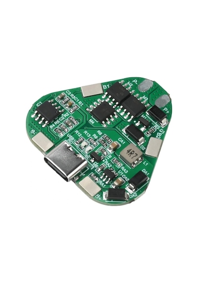 3s 20a 12.6v Bms 18650 Li-ion Type-c Şarjlı Batarya Koruma Kartı