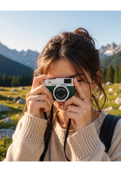 Mini Kamera 1080p Hd Ips Ekran 4k Lens Xxuczzzmn01kameraaa-3 Yeşil