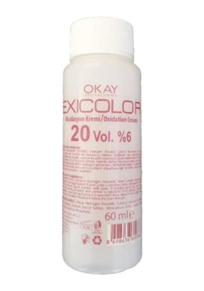 Saç Boyası Tüp 60 Ml - 7.44 Kumral Yoğun Bakır + 20 Volüm Peroksit + Boya Naylonu