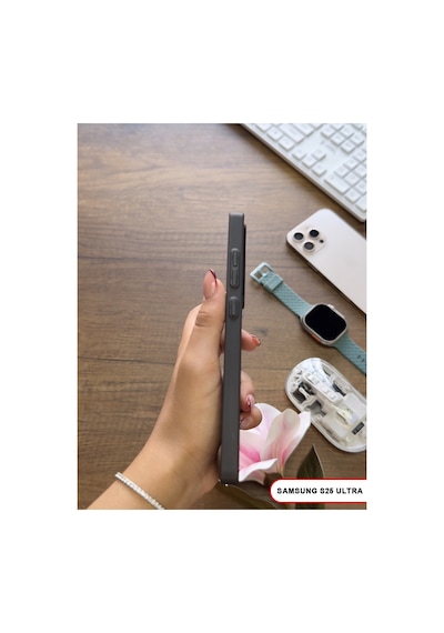 Samsung Galaxy S25 Ultra Uyumlu Süper İnce Mat Ultra Thin Silikon Kılıf Lacivert