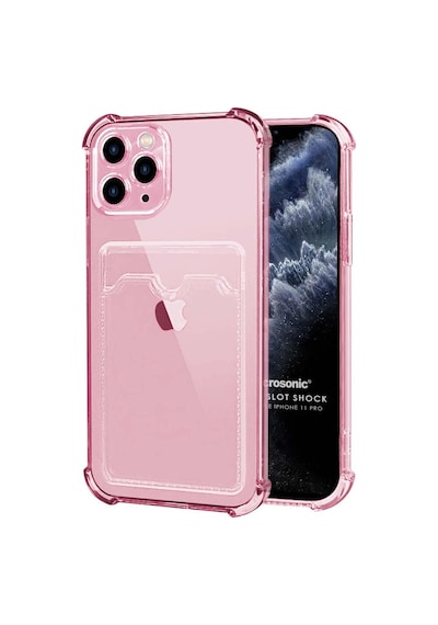 Microsonic Apple Uyumlu iPhone 11 Pro Card Slot Shock Kılıf