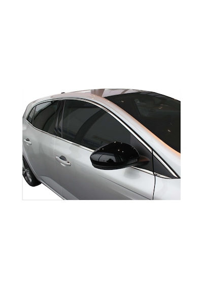 Renault Megane 4 Hb Cam Çerçevesi 12 Prç Krom 2017 ve Sonrası