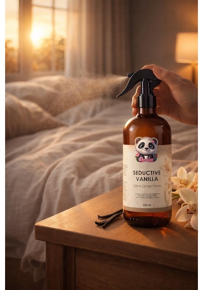 Rosie Seductive Vanilla Oda Ve Çamaşır Kokusu Sprey 250 Ml Vanilya Kokulu Kalıcı Ortam Ve Kumaş Spreyi Fresh