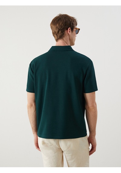 Lcw Vision Petrol Polo Yaka Pike Erkek Tişört