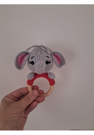 Amigurumi Çıngırak Oyuncak