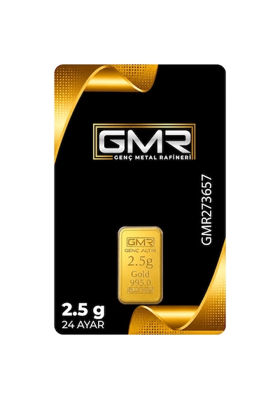 2.5 Gram Külçe Altın 24 Ayar