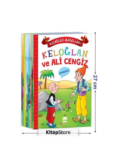 Kitapstore Keloğlan Masalları 1. Ve 2. Sınıflar Için 10 Kitap / Kolektif