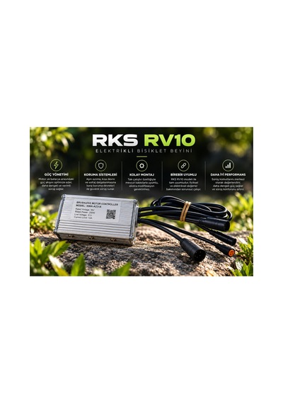 Rv10 Elektrikli Bisiklet Beyin Eski Model Siyah
