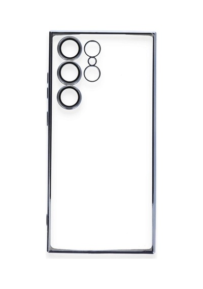 Samsung Galaxy Uyumlu S24 Ultra Kılıf Razer Lensli Silikon - Gold Altın