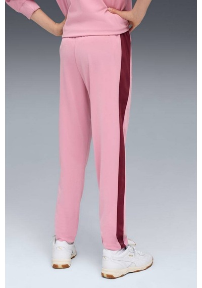 Puma T7 Pembe Çocuk Eşofman Altı 7-16 Yaş Pembe/bordo