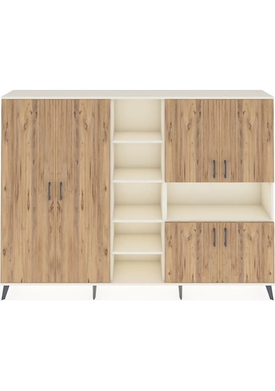 Arges Dolap 13 Raflı 6 Kapaklı 220x30x163 Aytaşı-çam/aytaşı Atlas Çam/aytası - Aytası Arges Dolap 13 Raflı 6 Kapaklı 220x30x163 Aytaşı-çam/aytaşı Atlas Çam/aytası - Aytası