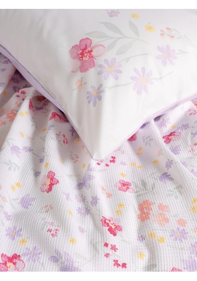 Cotton Box Estiva Çift Kişilik Pike Takımı Winsome Lila Lila
