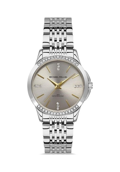 Michael Fellini2299-2 Unisex Kol Saati Altın - Siyah
