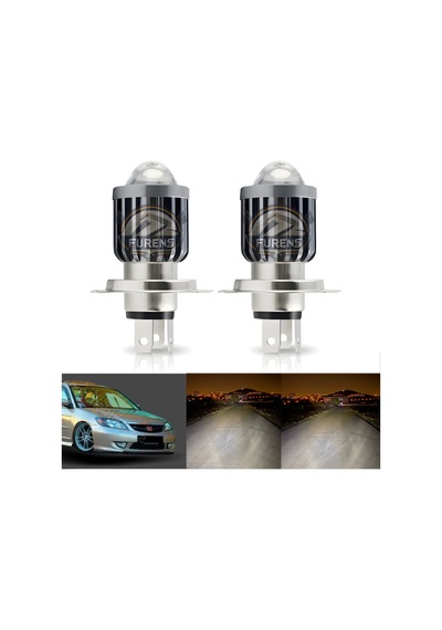 Honda Civic V-tec 2 Mercek Led Xenon Uzun - Kısa Tek Renk Beyaz