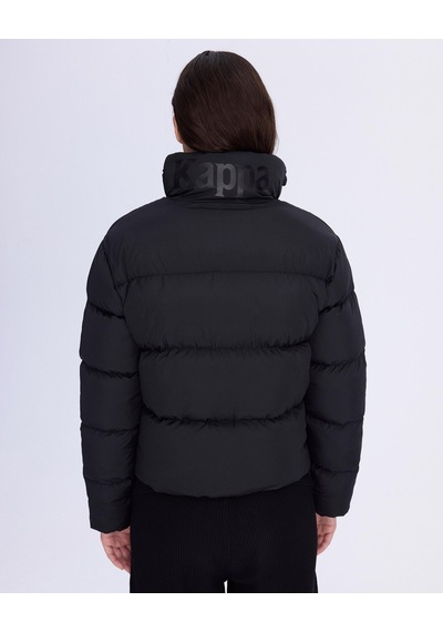Kappa Authentic Arya Kadın Regular Fit Şişme Mont-7694 Siyah