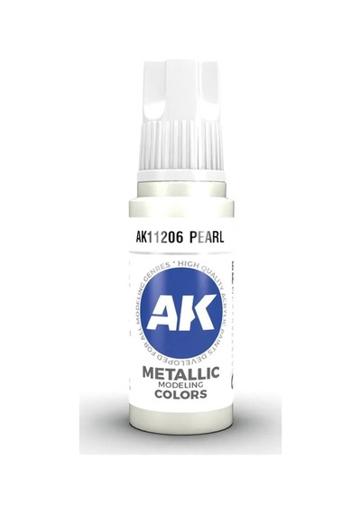 Ak Interactive 11206, 17 Ml. 3gen Pearl Maket Boyası Standart