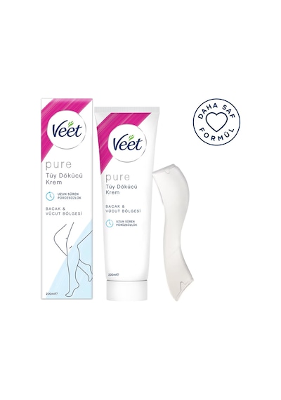 Veet Pure Tüy Dökücü Krem 200 Ml Hassas Ciltler İçin Tekli