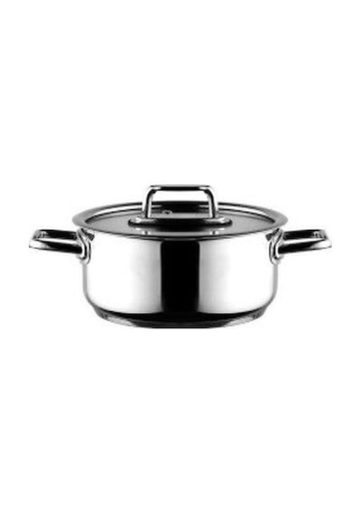 Aryıldız Colombus 8 Parça İndiksiyon Tabanlı Çelik Tencere Seti Gümüş