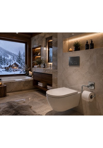 Angled Wc Kağıtlık Acar Zr5901 000 Açık Krem