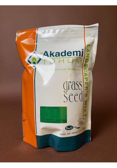 Tr Akademi Tohum 6a Hybrid Çim Tohumu 1 Kg Çok Yıllık İthal 6'li Karışım Çim Tohumu 20-25 M² İçin Dayanıkl 0,250