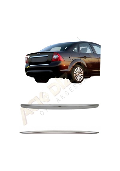 Ford Focus 2 Sedan 2005-2010 2'li Arka Set Bagaj Alt Çıtası+bagaj Çıtası