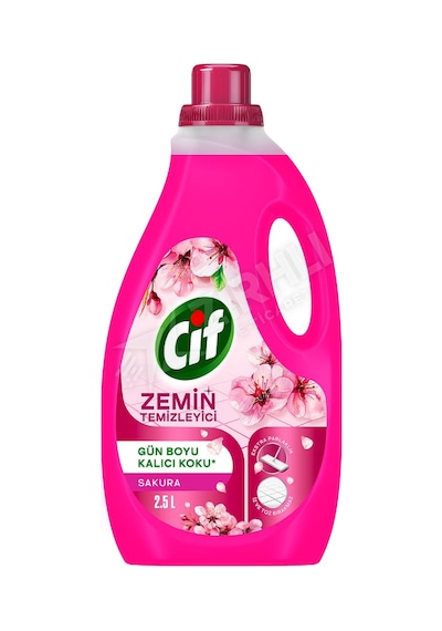 4 Adet Cif Zemin Temizleyici Sakura 2500 Ml Diğer 43994984