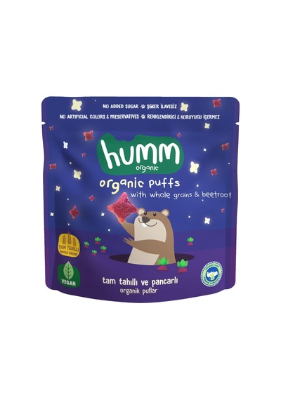 Organik Pancarlı Ve Tam Tahıllı Puflar, 1 Paket Diğer