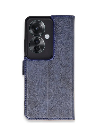 Magicool Oppo Reno 11f Kılıf Trend S Plus Kapaklı Kılıf - Lacivert