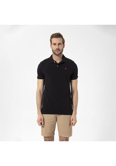 Routefıeld Routefield Erkek Polo Tişört Patriot Siyah 10010 SIYAH
