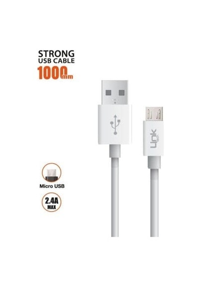 Link Tech K558 Micro USB Şarj Kablosu