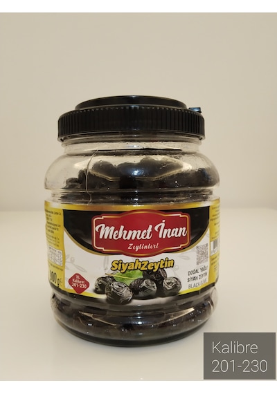 Mehmet İnan Siyah Zeytin XL 1 KG