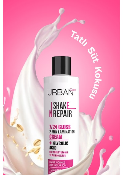 Shake N Repair 7/24 Gloss Laminasyon Parlaklık Etkili Durulanan Bakım Kremi 200 Ml-vegan