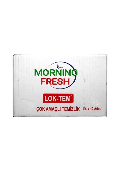 Morning Fresh Loktem Çok Amaçlı Temizleyici Yüzey Temizleyici 1 Lt 24'li Paket 24'lü Set