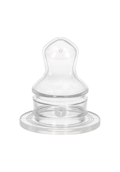 3 Adet Wee Baby Silikon Damaklı Biberon Emziği No:1