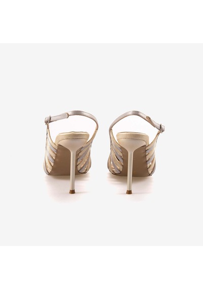 Kemal Tanca Vegan Kadın Gece & Abiye Ayakkabı B3 Altın
