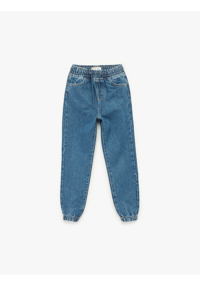 Koton Pamuklu Beli Bağcıklı Rahat Kalıp Cep Detaylı Jogger Jean Pantolon Orta İndigo 6wkb40030td Indigo Koton Pamuklu Beli Bağcıklı Rahat Kalıp Cep Detaylı Jogger Jean Pantolon Orta İndigo 6wkb40030td Indigo