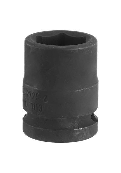 İzeltaş 1113067019 19 Mm 1/2" Altı Köşe Havalı Lokma Anahtar, Siyah, 19 Mm