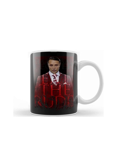 Eat The Rude Kupa Bardak Porselen Karışık