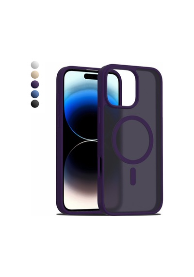 Joko Apple Uyumlu iPhone 16 Pro Kılıf Jota Seri Magsafe Kapak Pudra