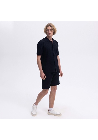 Ellesse Erkek Siyah Gömlek Em490 Siyah