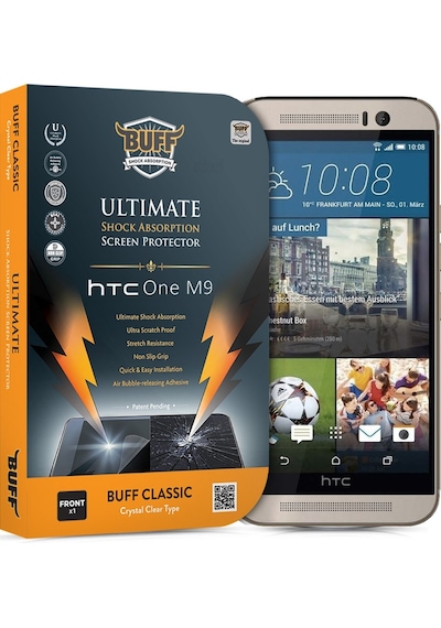 Buff Htc One M9 İle Uyumlu Darbe Emici Film