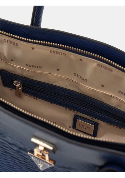 Guess Patsie Logo Kadın El Çantası Hwzg9919060 Lacivert