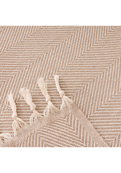 Soft Econo Çift Kişilik Yatak Örtüsü - Bej / Ekru - 200x220 Cm Çok Renkli